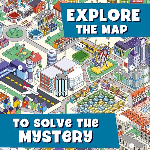 Junior Detective Mysteries Board Game for Kids Ages 8 and Up, Classic Family Mystery Game for 1 Plus Players