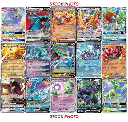 Pokemon TCG: 1 Authentic Factory Sealed Booster Pack and 1 Ultra Rare (V, EX, GX, VMAX, VSTAR, Etc.) + 1 Bonus Holofoil Card