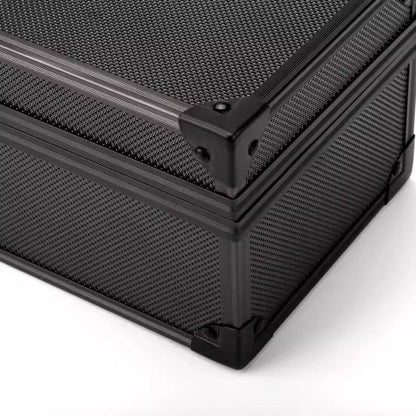 Trading Card Storage Case for Graded Cards, Holds 43 Magnetic Card Holders or Card Slabs, Hard Shell Card Organizer Box with Foam Protection for Sports Cards & Collectible Trading Cards