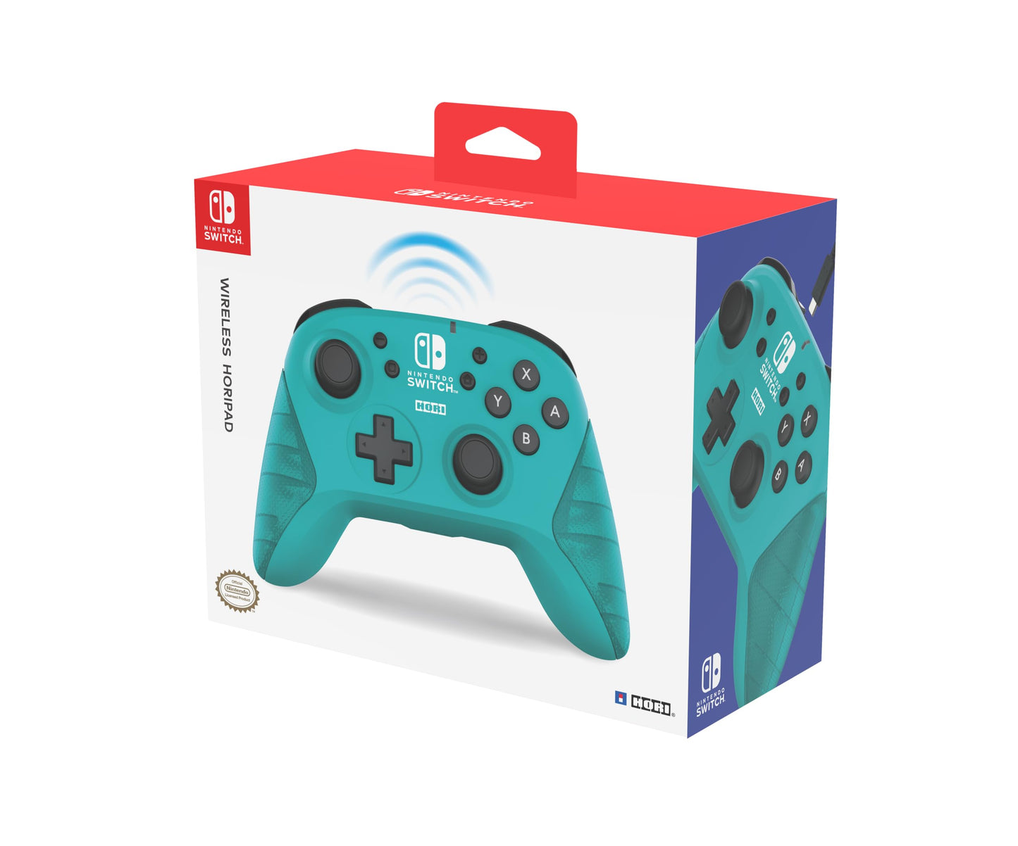 Hori Nintendo Switch Wireless HORIPAD (Teal) - Officially Licensed By Nintendo - Nintendo Switch