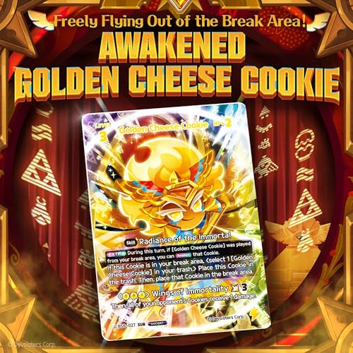 CookieRun TCG: A Game of Truth & Deceit - 4 Booster Pack Bundle - Braverse Trading Card Game, Strategy Play & Battle Deck-Building, Randomly Assorted