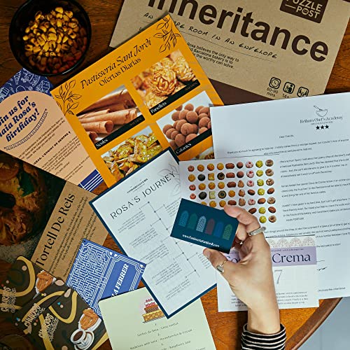 Unique Escape Room in an Envelope | Great for Groups - Families & Friends | Perfect for Games Night | Escape Room in A Box | Puzzle Mystery Game - The Inheritance - style: The Inheritance