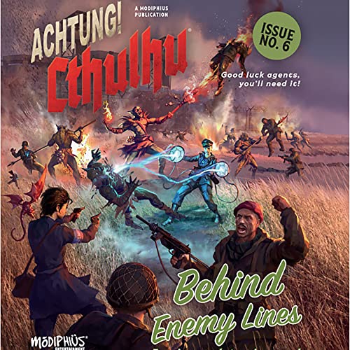 Achtung! Cthulhu 2d20: Mission Dossier 1 - Behind Enemy Lines - Expansion Book, Roleplaying Game - style: Dossier 1