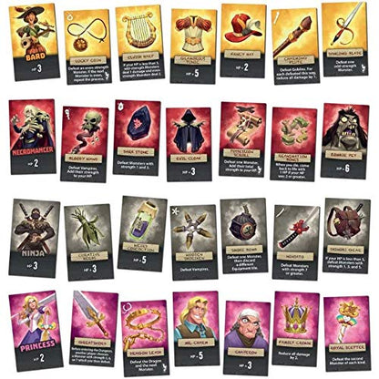 IELLO: Welcome Back to The Dungeon, Strategy Board Game, Stand Alone or Can Be Combined with Welcome to The Dungeon, 30 Minute Play Time, 2 to 4 Players, Ages 10 and Up - style: Sequel