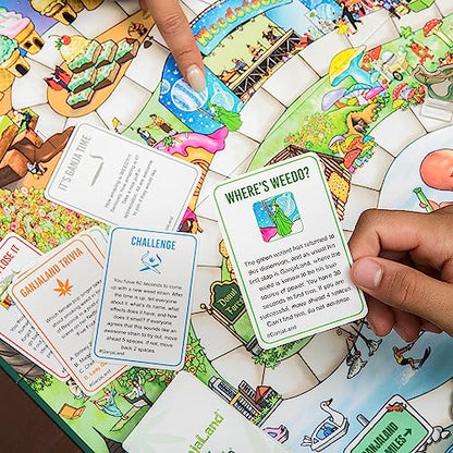 WHAT DO YOU MEME? Ganjaland EXPANSION Pack - 90 New Cards for The Epic Stoner Ganjaland Core Game - style: Expansion Pack #1