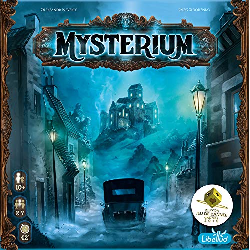 Asmodee Mysterium Board Game - Enigmatic Cooperative Mystery Game with Ghostly Intrigue, Family Fun for Kids & Adults, Ages 10+, 2-7 Players, 42 Minute Playtime - style: Mysterium
