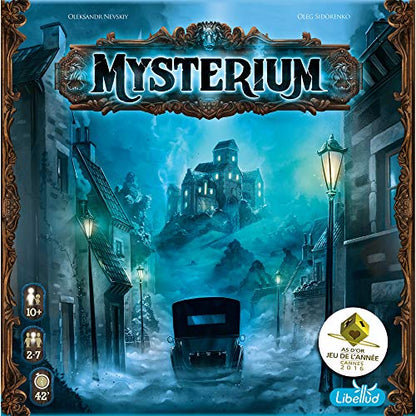 Asmodee Mysterium Board Game - Enigmatic Cooperative Mystery Game with Ghostly Intrigue, Family Fun for Kids & Adults, Ages 10+, 2-7 Players, 42 Minute Playtime - style: Mysterium