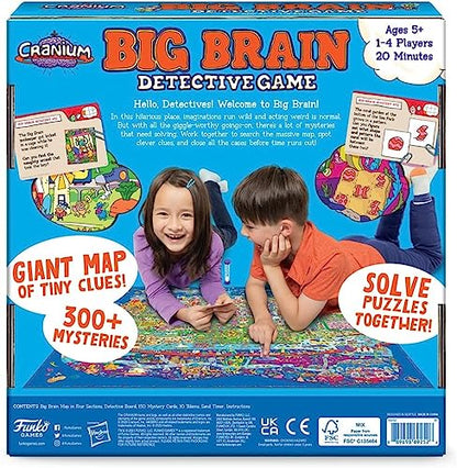 Funko Cranium Big Brain Detective Game for 1-4 Players Ages 5 and Up - style: Big Brain