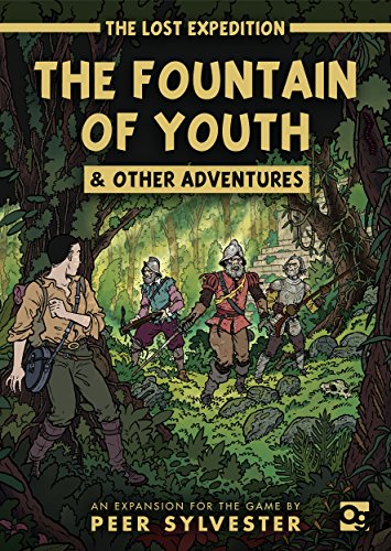 The Lost Expedition: The Fountain of Youth & Other Adventures | Expansion by Osprey Games, 4 modular expansions for 1-5 players, ages 14+, 0, 0