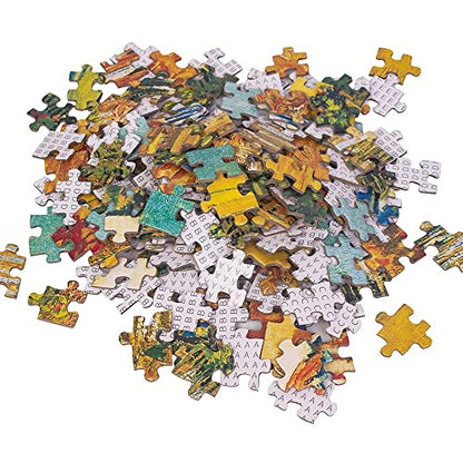 MaxRenard Game 1000 Pieces Jigsaw Puzzle Fine Art Collection Toy Bumper Harves by Vincent Willem Van Gogh - color: A039