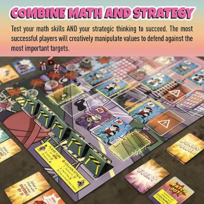Outnumbered: Improbable Heroes Board Game - A Mensa Award Winning Superhero Math Game | Fun & Educational Game for Kids, Adults, and Families | STEM Toy to Learn Multiplication & Division