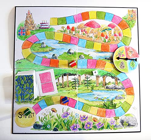 Deluxe Create Your Own Board Game Kit with Blank Board & Game Pieces | Bring your game ideas to life with everything needed to create a custom board game from scratch - style: Blank Board Game Kit - Deluxe Edition