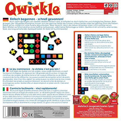 Schmidt Spiele 49014 Qwirkle, Game of the Year 2011, Family Game