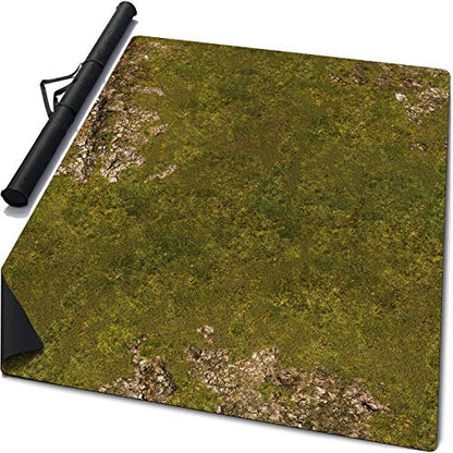 4 x 3 feet Mouse Pad Rubber Battle Mat: Homeland + Bag