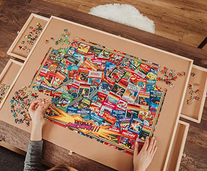 OG Gaming 1000-Piece Jigsaw Puzzle for Adults, Kids | Interactive Brain Teaser, Educational Toys & Games for Home, Indoor Activities, Building Sorting Toys for Creative Play