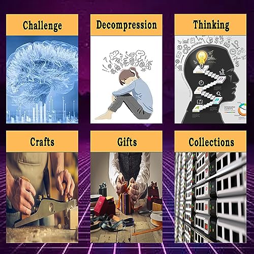 Metal Brain Teasers Puzzles 3PCS | Unlock Interlocking Puzzles