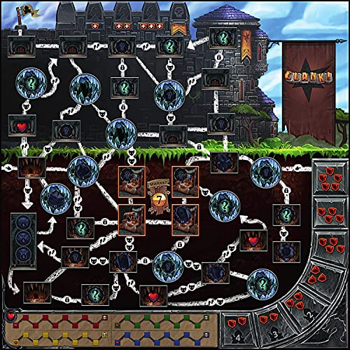 Renegade Game Studios Clank! A Deck Building Adventure! 156 Months to 1200 Months - style: Base
