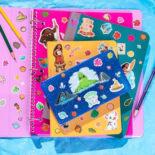 Fashion Angels Disney Moana Sticker Book | Includes 1000+ Moana-Themed Stickers & 10 Collector Pages, Ideal Arts & Crafts for Kids Ages 8+ - color: MULTI