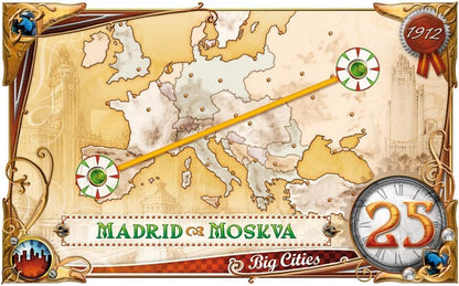 Asmodee Ticket to Ride Europa 1912 Board Game EXPANSION - Expand Your Railway Empire Across Europe! Fun Family Game for Kids & Adults, Ages 8+, 2-5 Players, 30-60 Minute Playtime - style: Game Expansion
