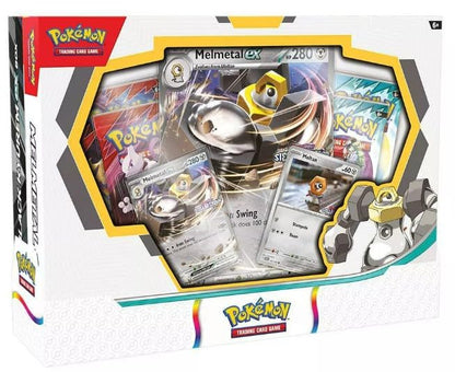 Pokemon TCG Trading Card Game Boxes Black Kyurem ex and Melmetal ex Box 2 Boxes, 4 Packs per Box and 2 Promo Cards with one Oversized Card