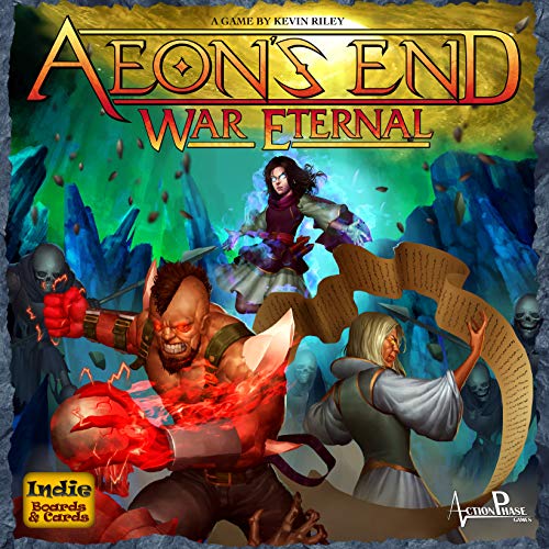 Aeon's End War Eternal - Cooperative Sci-Fi Fantasy Strategy Deck-Building Board Game for 1-4 Players Ages 14+ 60 Minute Playtime By Indie Boards and Cards - style: War Eternal (Full Game)