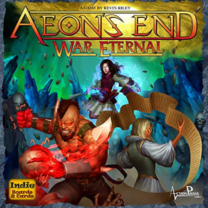 Aeon's End War Eternal - Cooperative Sci-Fi Fantasy Strategy Deck-Building Board Game for 1-4 Players Ages 14+ 60 Minute Playtime By Indie Boards and Cards - style: War Eternal (Full Game)