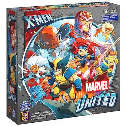 Spin Master Games Marvel United: X-Men Strategy Party Game for Comic Fans - color: Grey