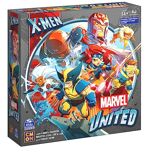 Spin Master Games Marvel United: X-Men Strategy Party Game for Comic Fans - color: Grey
