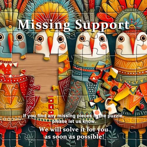 Bird Puzzles for Adults 1000 Piece, Funny Nature Fantasy Animal Abstract Jigsaw Puzzle, Colorful Whimsical Cute Puzzles Challenge - style: Whimsical Bird Puzzles