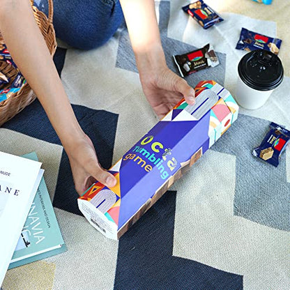 BSIRI Octa Tumbling Tower Game - Wooden Stacking Game, Outdoor Games for Adults and Family, Ideal for Game Night, Home Decor for Living Room, Classroom, Office - style: Octa Tumbling Game