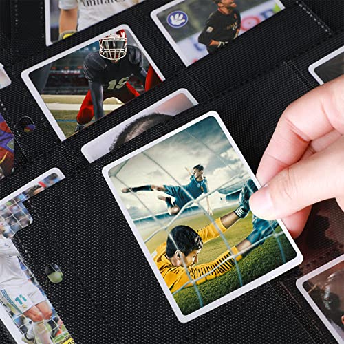 Crtiin 3600 Pockets Card Binder Sleeves 18 Trading Card Binder Pages Double Sided 200 Pages Protectors for Business Sports