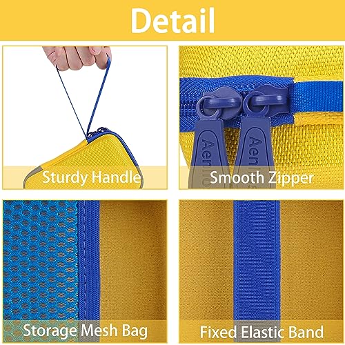 Aenllosi Hard Case for Blaze Capcom/Atari/Technos/Taito Super/Neo-Geo/Data | EVA case construction, Water-resistant design, Mesh pocket for accessories, Smooth zipper access, Case only - size: for Capcom