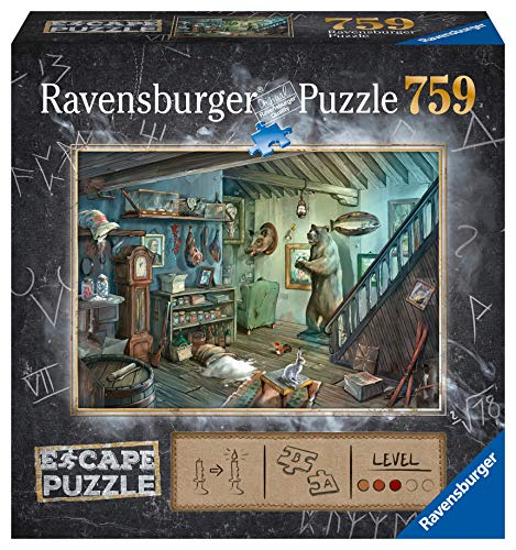 Ravensburger Forbidden Basement Jigsaw Puzzle - 759 Pieces | for Kids & Adults Ages 12+ | Escape Room Experience | Unique Cutting Process | Premium Quality - FSC Certified