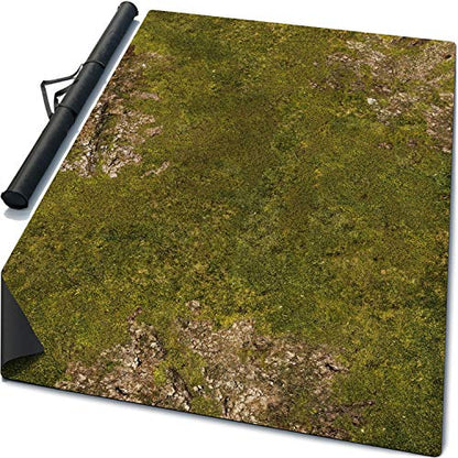 6’ x 4’ Double-Sided Rubber Battle Mat: Deserted Heart + Homeland + Bag