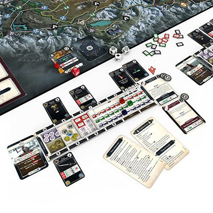 The Elder Scrolls V: Skyrim The Adventure Game - Epic Cooperative & Solo Board Game, Open-World Questing, Character Progression & Narrative Strategy, Ages 14+, 1-4 Players, 60-120 Min Playtime | Co-Op or Solo Campaign Game for 1-4 Players, 60-120 Minute,
