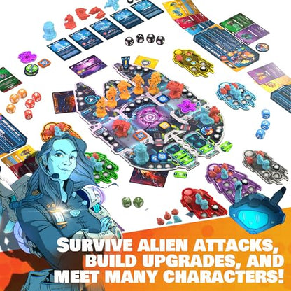 SAVANA Spark Riders 3000 - Commander Edition – Sci-Fi Survival Game | Command, Repair & Fight with Voice-Controlled IRIS App | 1–4 Players, Ages 10+, 60 Min Playtime | Strategy & Cooperative Game - style: Commander Edition