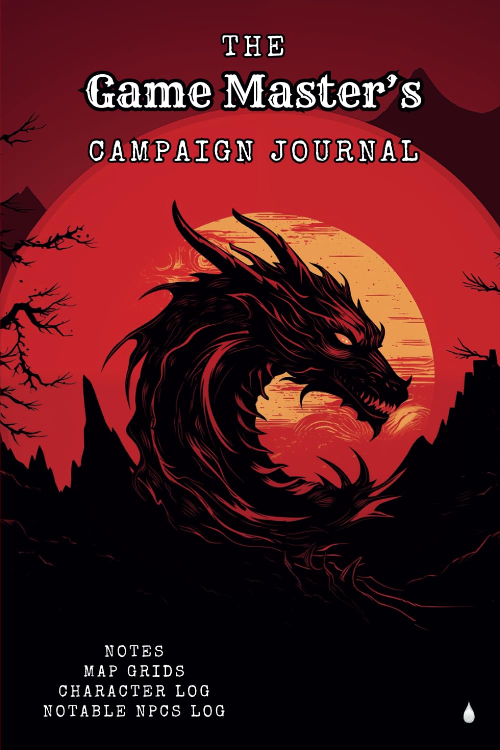 The Game Master's Campaign Journal: Notes, Map Grids, Player Character and NPCs Sections - Broken Down by Session for all Tabletop RPGs