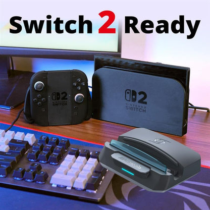 AVerMedia Steam Deck Dock with HDMI 4K@60Hz, USB C Charging, Screen Mirroring, Video Capture for Switch, Steam Deck, ROG Ally, Legion Go, MSI Claw, iPhone, iPad - X'TRA GO GC515 - color: X'TRA GO - GC515 Black