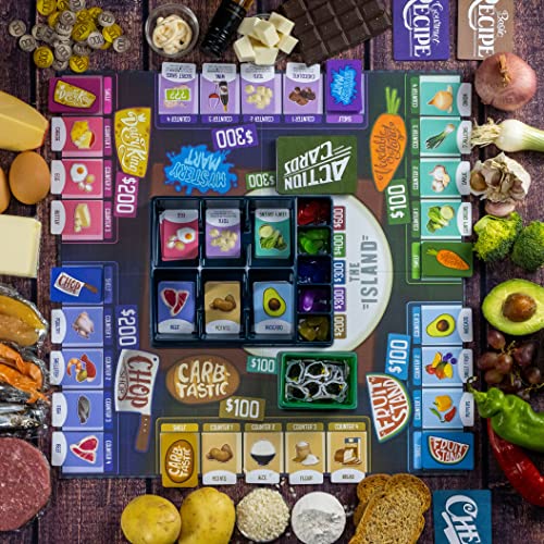 Rival Restaurants by Gap Closer Games | Strategy Board Game | 2 to 6 Players | Ages 10+ | 45+ Minutes | Unique Chefs, Upgradable Restaurants & Recipe Cooking - style: Base