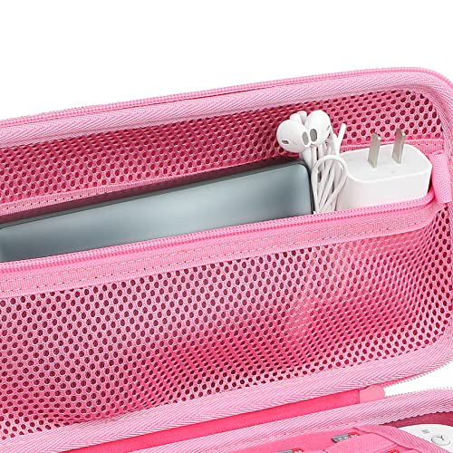 Aenllosi Hard Case for Logitech G Cloud Gaming Handheld, Pink | Hard shell construction, Water-resistant design, Impact-resistant design, Protective case only - color: Pink