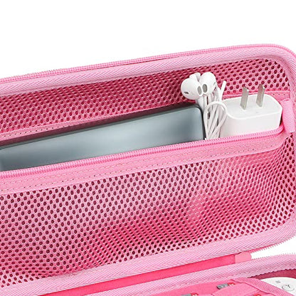 Aenllosi Hard Case for Logitech G Cloud Gaming Handheld, Pink | Hard shell construction, Water-resistant design, Impact-resistant design, Protective case only - color: Pink
