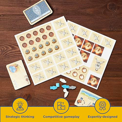 Thames & Kosmos | Targi | Two Player Game | Strategy Board Game | Golden Geek Award Nominee | Kennerspiel Des Jahres Award Finalist - style: Targi