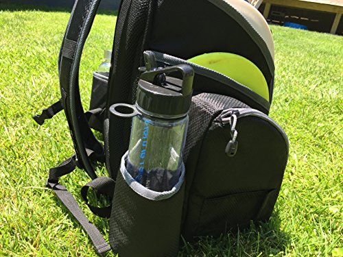 Throwback Sports Throwback Backpack Cooler 2.0 - Large Insulated Cooler Bag with Padded Straps, 20-25 Disc Capacity, Removable Dividers, Dual Bottle Holders - Frisbee Disc Golf Bag