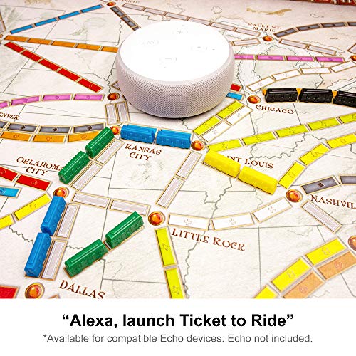 Ticket to Ride Board Game - A Cross-Country Train Adventure for Friends and Family! Strategy Game for Kids & Adults, Ages 8+, 2-5 Players, 30-60 Minute Playtime, Made by Days of Wonder - style: Ticket to Ride