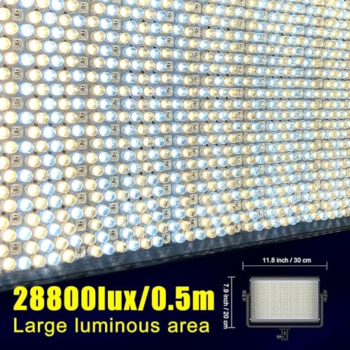 GVM 1300D RGB Video Light with Softbox, 65W LED Video Lighting Kit, 25000lux/0.5m, 360° Full Color Photography Lighting Kit, 2 Packs Led Panel Light for YouTube, Web Conference, Streaming - size: 1300D - 2 Pack