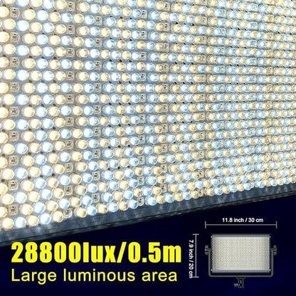GVM 1300D RGB Video Light with Softbox, 65W LED Video Lighting Kit, 25000lux/0.5m, 360° Full Color Photography Lighting Kit, 2 Packs Led Panel Light for YouTube, Web Conference, Streaming - size: 1300D - 2 Pack