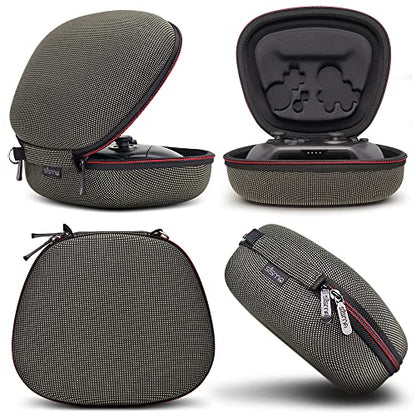 sisma Carry Case Compatible with Nintendo Switch & Switch 2 Pro Controller (2025), Hard Shell Travel Protective Case Portable Carrying Bag -Special Edition - color: Gold