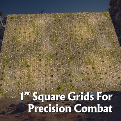 Arcknight The Textures Pack Roleplaying Battlemaps; 16 Modular RPG Maps in 8 Double-Sided Pages, 1" Square Grid, Modular & Versatile Design for Tabletop Gaming - for Dungeons & Dragons, Pathfinder - style: Textures 1