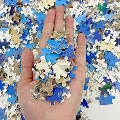 Puzzles for Adults 1000 Pieces Jigsaw Puzzles for Kids Challenging Game Toys Puzzle for Parents, Friends, Lovers and Children, Aegean Sea 27" x 20" - color: Aegean Sea