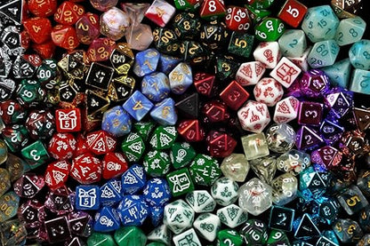 1985 Games Holiday Mystery Dice Bag – Unique DND Gifts for Role Playing Tabletop Games, Pack of 1 - color: Holiday Mystery Dice, size: Pack of 1